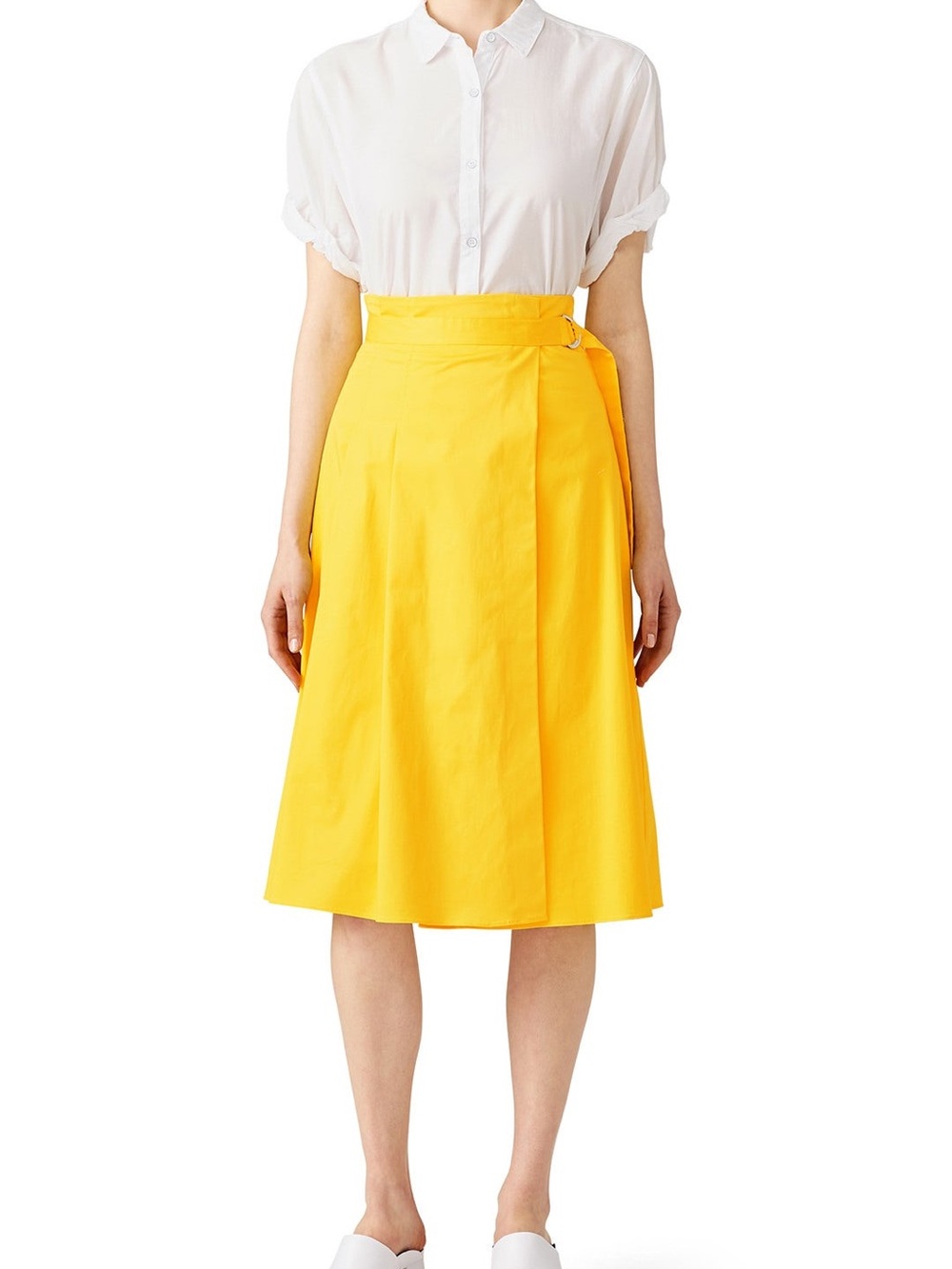BADGLEY MISCHKA Sunshine Wrap Midi‎ Skirt